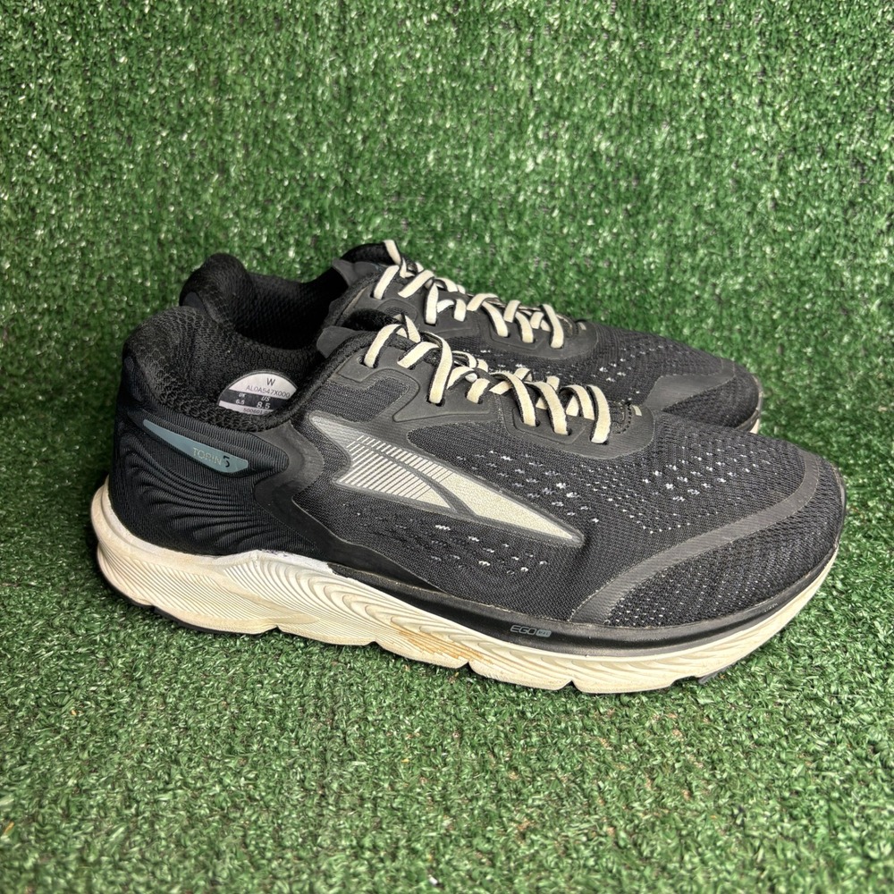 Altra Torin 5 AL0A547X Road Running Athletic Comfort Sneaker Black Womens Sz 8.5